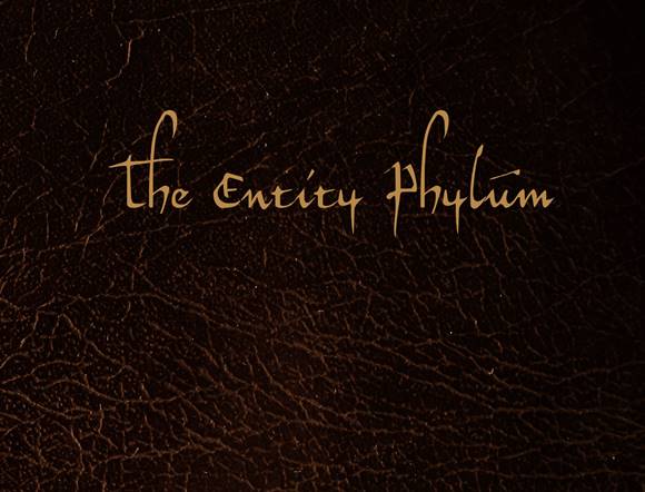 Very Soon We Will Be Publishing Our First Book…”The Entity Phylum.”